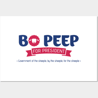 Bo Peep For President Posters and Art